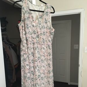 LC Lauren Conrad floral maxi dress